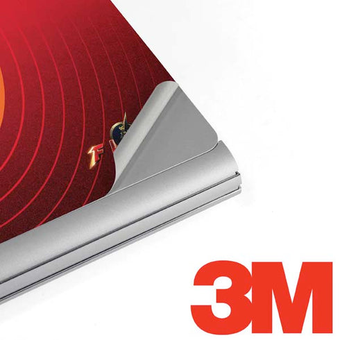 DC Comics The Flash Movie: Flash in Motion Surface Book 2 13.5in Skin